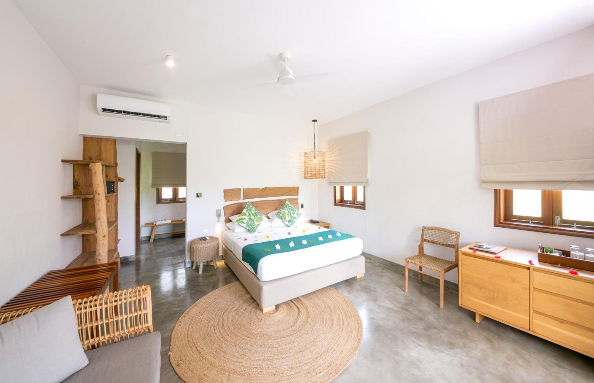 Les Lauriers Eco Hotel Anse Volbert Village Exterior foto